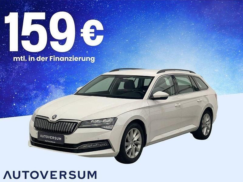 Weiß Gebraucht 2020 Skoda Superb Ambition Kombi | 20.445 € (Fairer Preis) - Bild 1/3