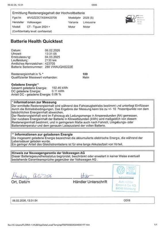 Gebraucht VW Tiguan Elegance 272 PS (200 kW) 2025 Oyster silver SUV