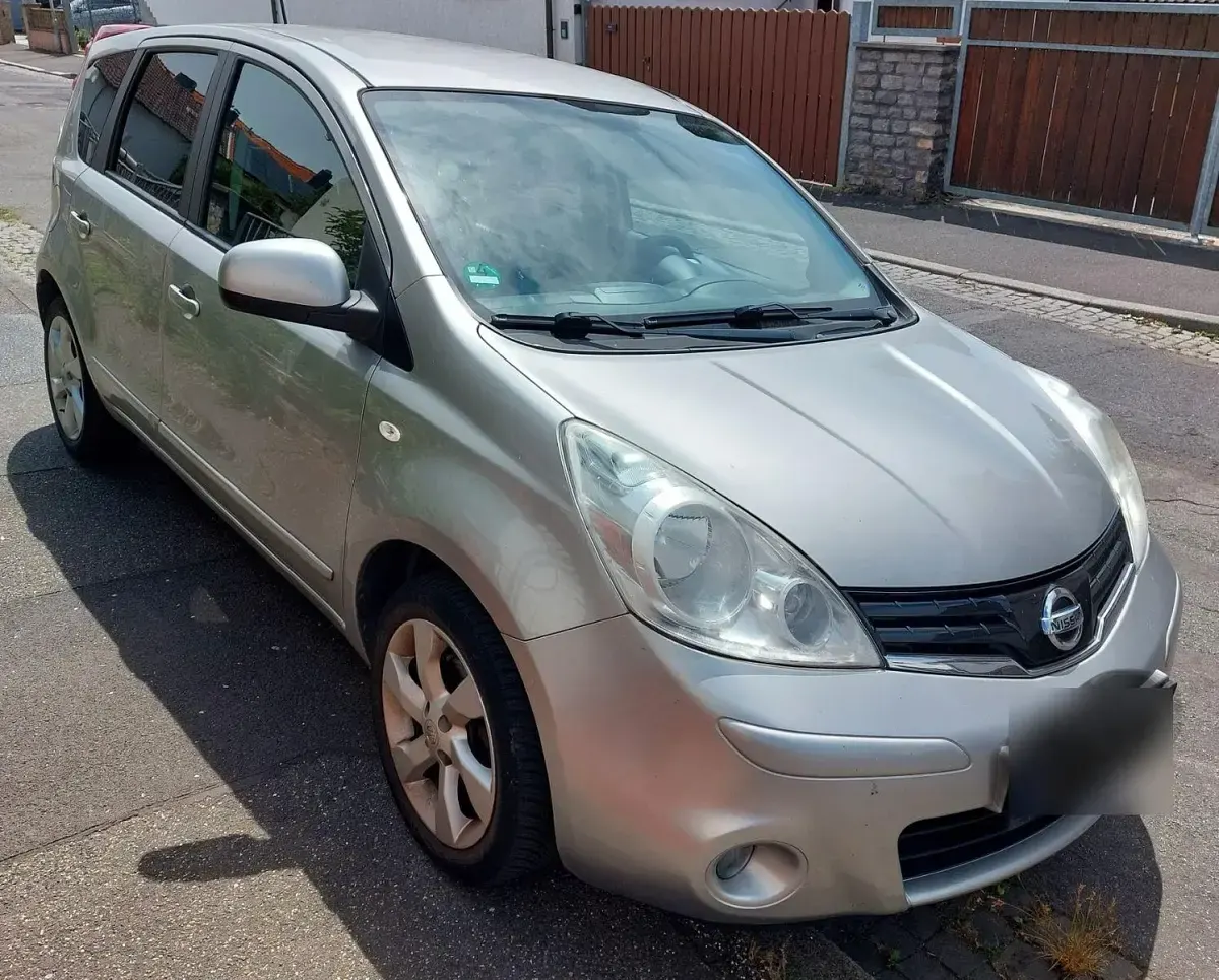 Gebraucht Nissan Note 88 PS (64 kW) 2009 Grau Kleinwagen