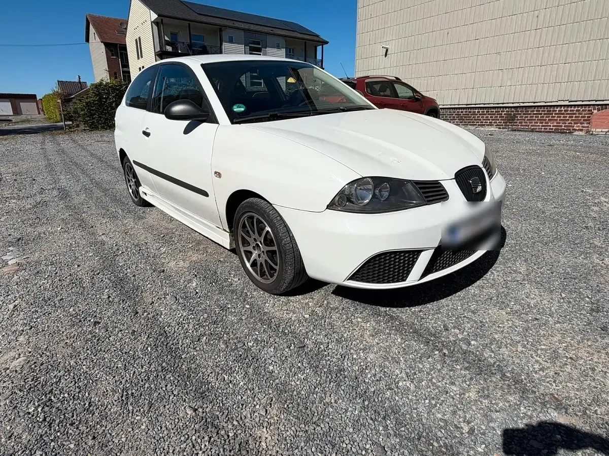 Gebraucht Seat Ibiza 80 PS (58 kW) 2008 Weiß Kleinwagen