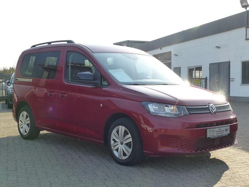 Gebraucht VW Caddy 122 PS (89 kW) 2021 Rot Van / Kleinbus