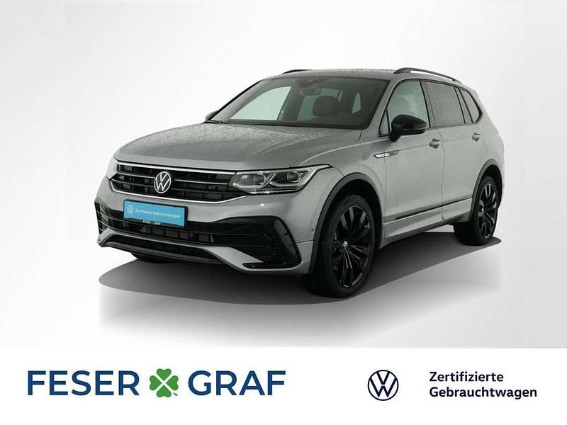 Pyritsilber metallic Gebraucht 2024 VW Tiguan Allspace R-line SUV | 45.909 € (Fairer Preis) - Bild 1/2