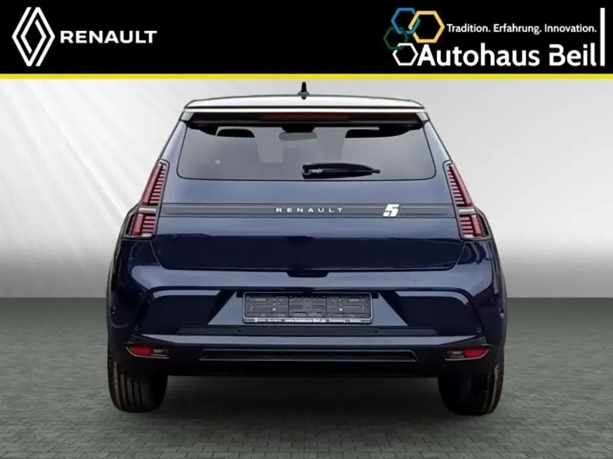 Gebraucht Renault R5 Komfort 110 kW (150 PS) 2024 Nachtblau metallic, black pea Kleinwagen