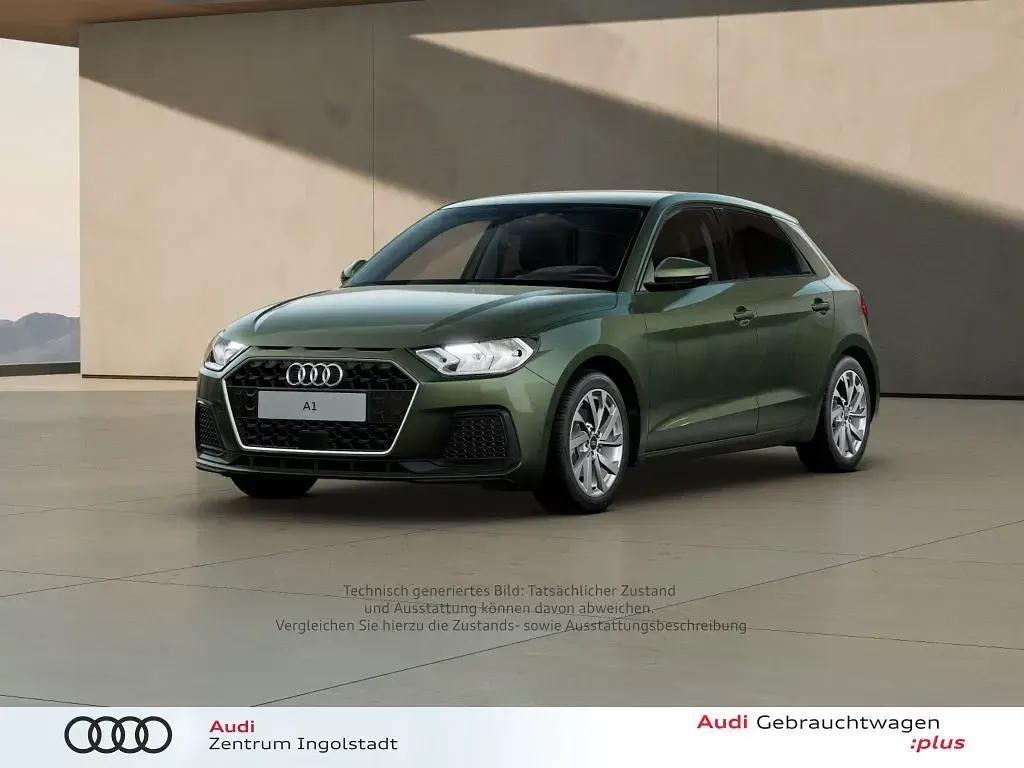 Gebraucht Audi A1 Sportback Advanced 116 PS (85 kW) 2025 Distriktgrün metallic Kleinwagen