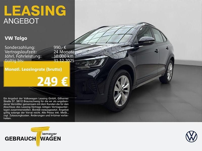 Schwarz Gebraucht 2024 VW Taigo Life SUV | 24.110 € (Guter Preis) - Bild 1/4