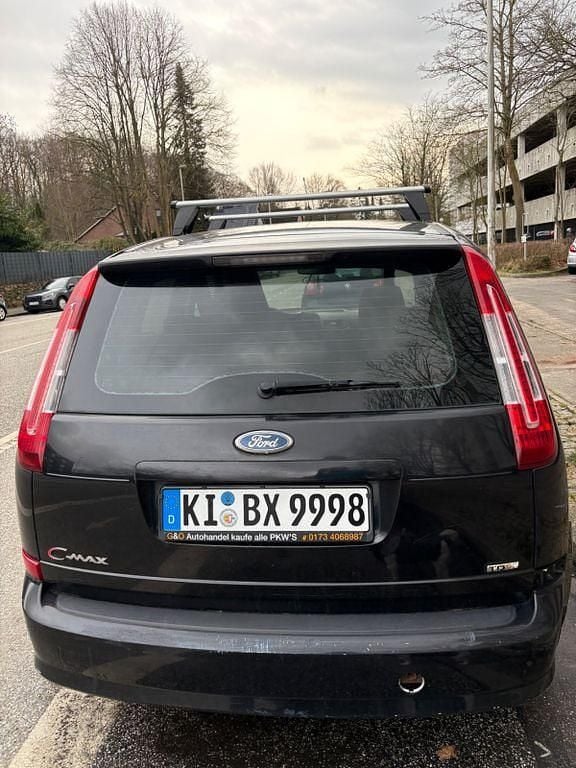 Gebraucht Ford C-MAX 109 PS (80 kW) 2009 Schwarz Van / Kleinbus