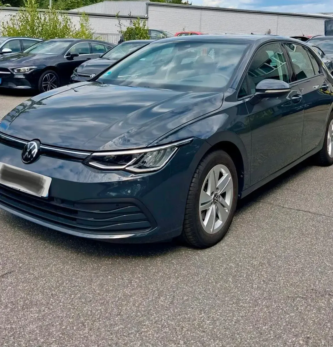 Gebraucht VW Golf VIII 116 PS (85 kW) 2023 Grau Limousine