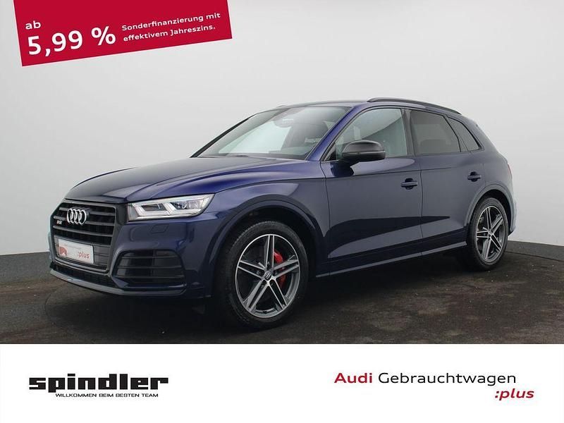 Navarrablau metallic Gebraucht 2020 Audi SQ5 Ambiente SUV | 37.380 € (Fairer Preis) - Bild 1/4