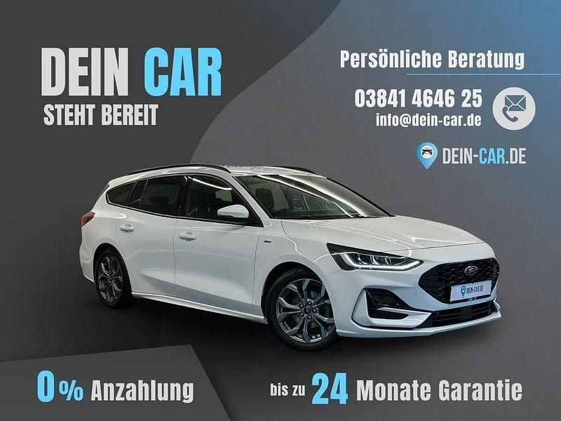 Weiß Gebraucht 2023 Ford Focus ST-Line X Kombi | 22.990 € (Fairer Preis) - Bild 1/4
