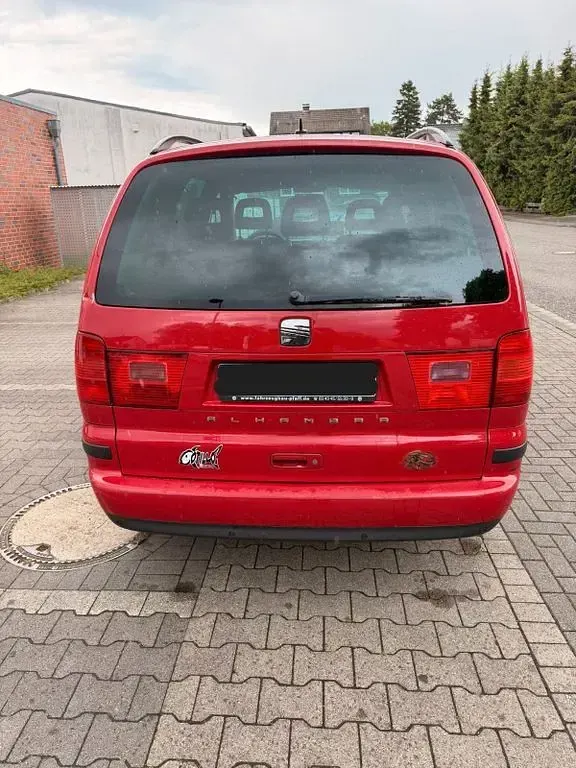 Gebraucht Seat Alhambra Reference 116 PS (85 kW) 2006 Rot Van / Kleinbus