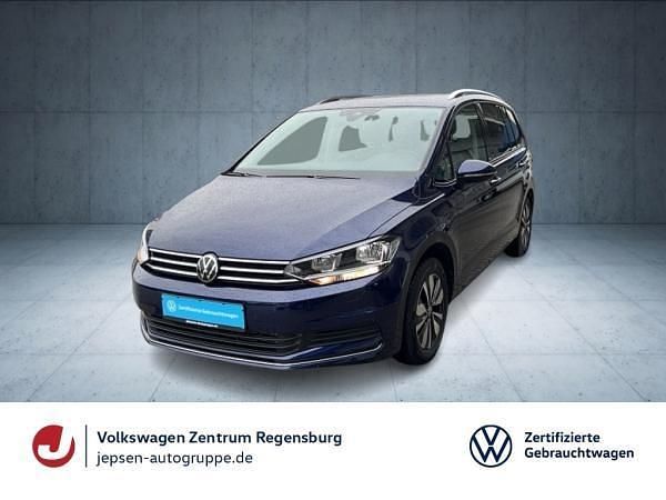 Atlantic blue metallic Gebraucht 2024 VW Touran Move Van / Kleinbus | 35.970 € (Fairer Preis) - Bild 1/3