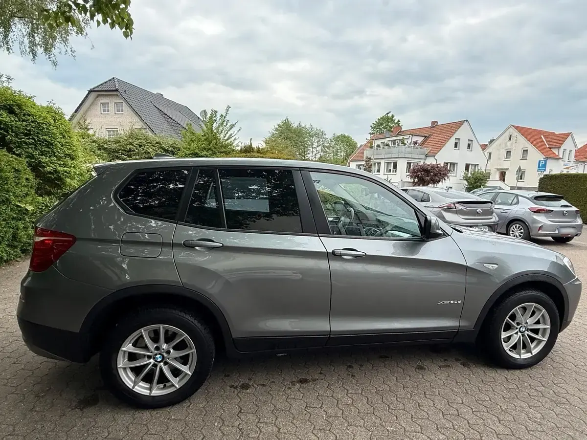 Brugt BMW X3 184 HK (135 kW) 2012 Sølv SUV