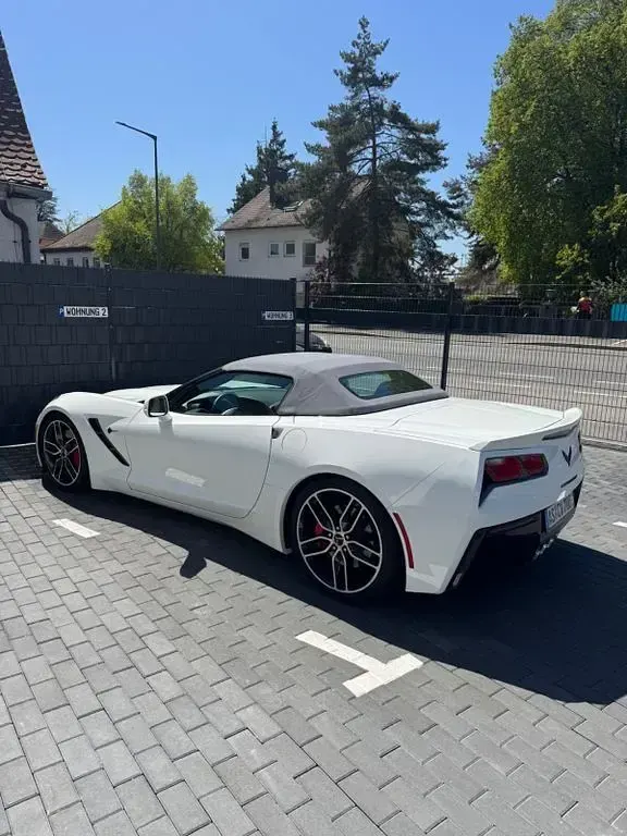 Używany Corvette Stingray 466 KM (342 kW) 2015 Biały Kabriolet