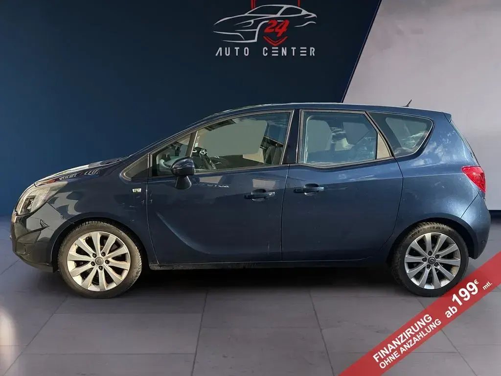 Gebraucht Opel Meriva Innovation 140 PS (102 kW) 2013 Blau Van / Kleinbus
