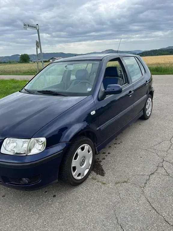 Gebraucht VW Polo Basis 75 PS (55 kW) 2001 Blau Kleinwagen
