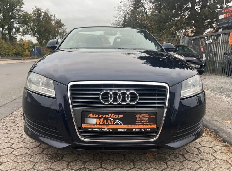 Gebraucht Audi A3 Cabriolet Attraction 160 PS (117 kW) 2009 Tiefseeblau perleffekt Cabrio