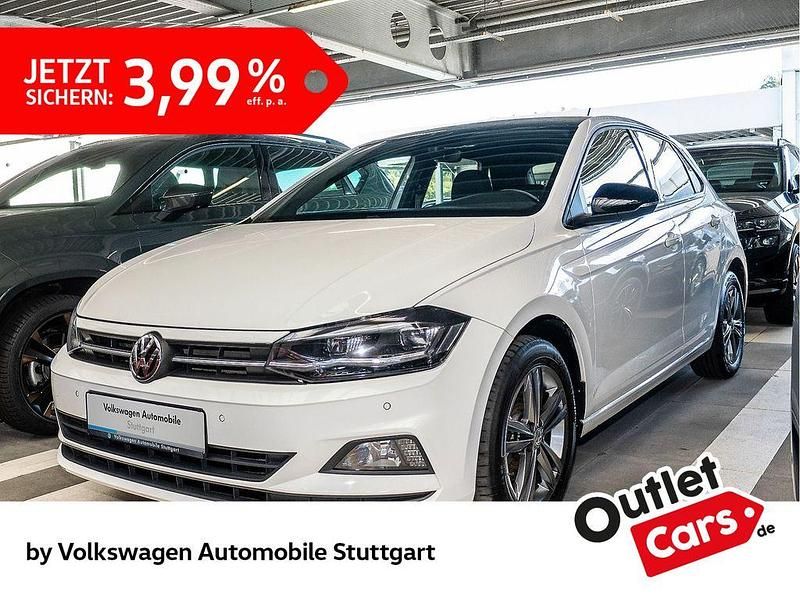 Pure white/schwarz Gebraucht 2020 VW Polo United Limousine | 15.130 € (Guter Preis) - Bild 1/4