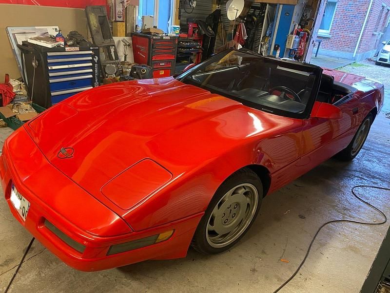 Gebraucht Corvette C4 250 PS (183 kW) 1990 Rot Cabrio