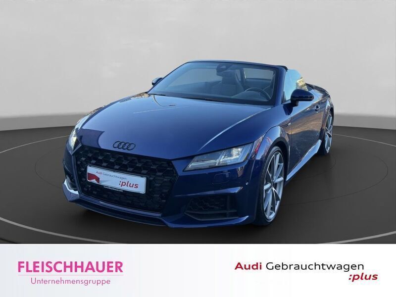 Blau Gebraucht 2023 Audi TT Roadster Sport Cabrio | 44.990 € (Fairer Preis) - Bild 1/4