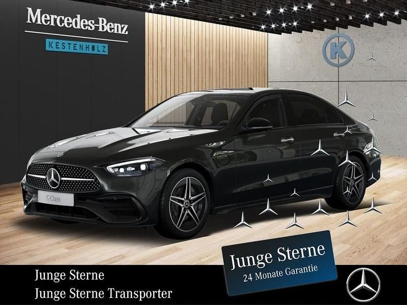 Grau Gebraucht 2024 Mercedes C300e AMG Limousine | 49.880 € (Etwas zu teuer) - Bild 1/4