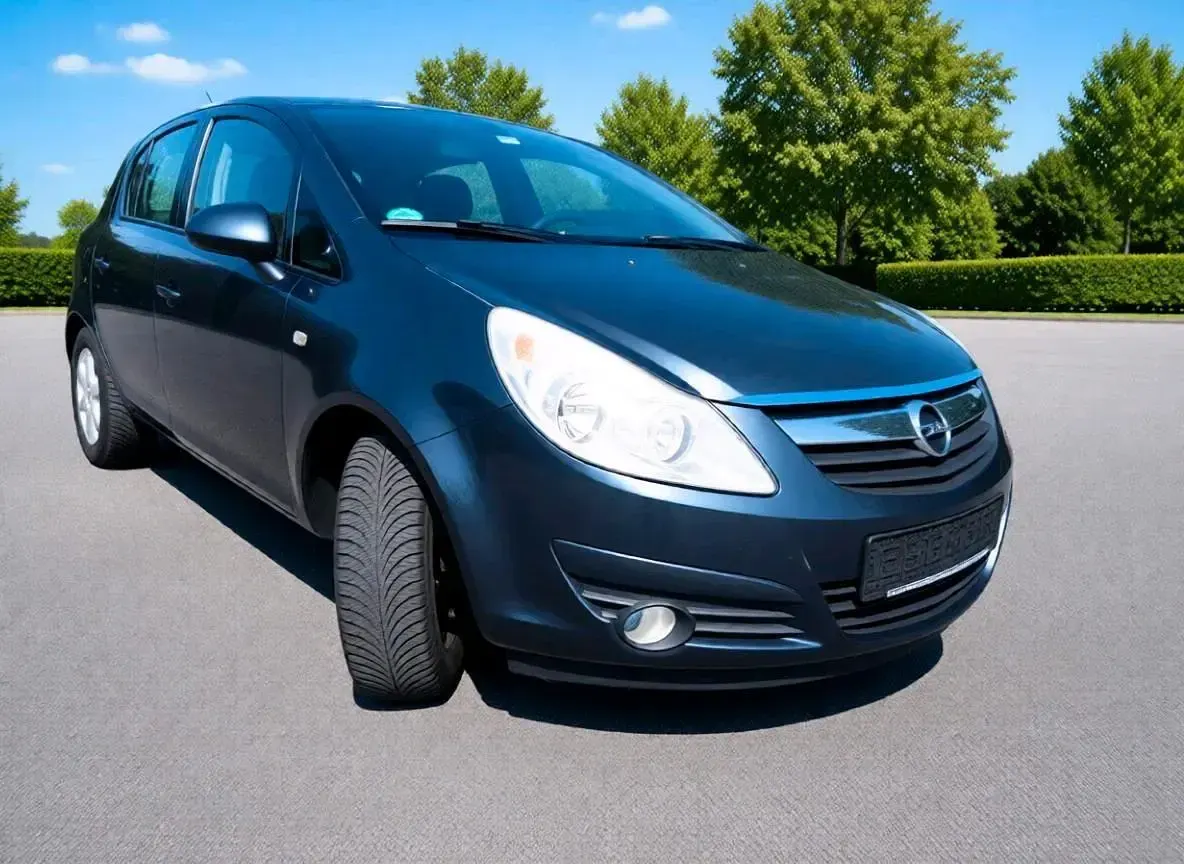 Gebraucht Opel Corsa 80 PS (58 kW) 2009 Blau Kleinwagen
