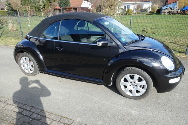 Schwarz Gebraucht 2004 VW Beetle Cabrio | 2.500 € (Superpreis) - Bild 1/4