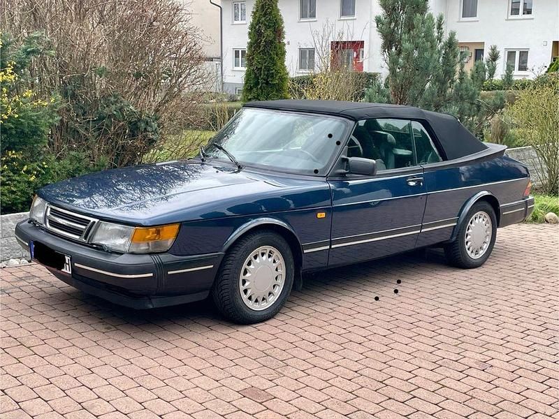 Gebraucht Saab 900 Cabriolet 126 PS (92 kW) 1993 Blau Cabrio