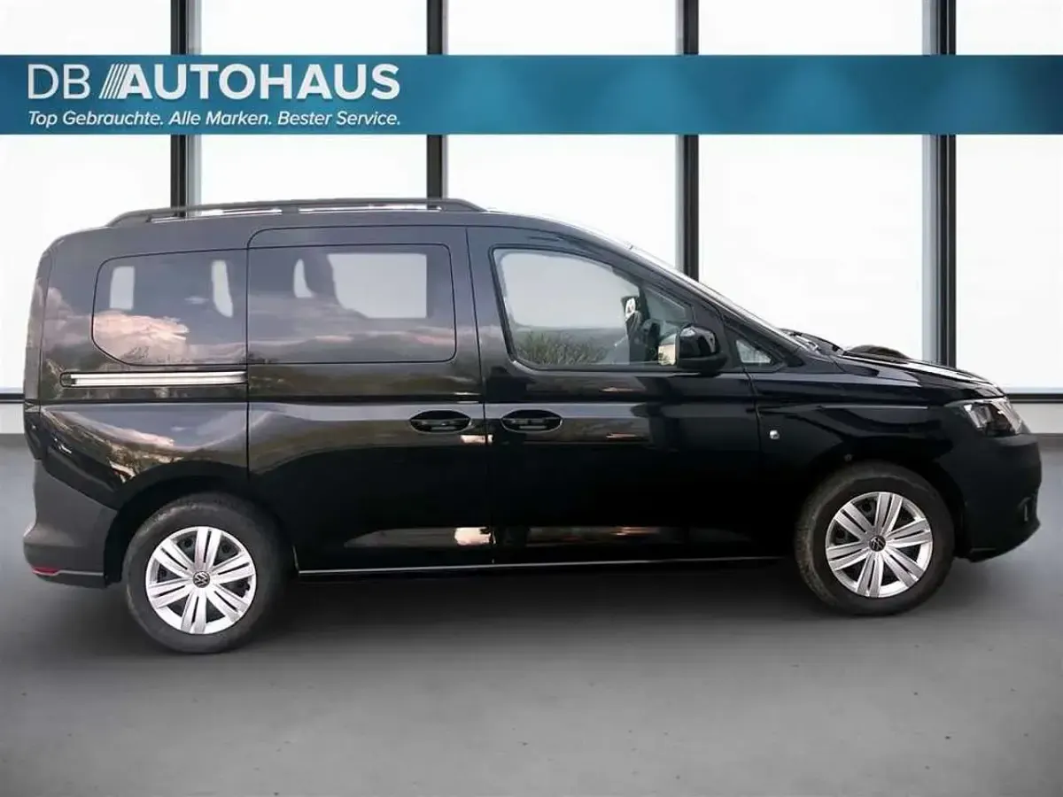 Gebraucht VW Caddy 122 PS (89 kW) 2023 Schwarz Van / Kleinbus