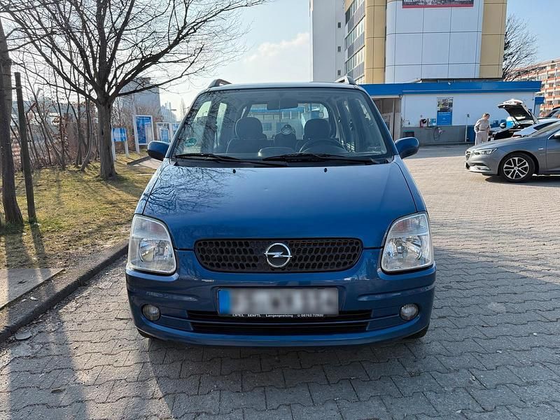 Gebraucht Opel Agila 2003 Blau Van / Kleinbus