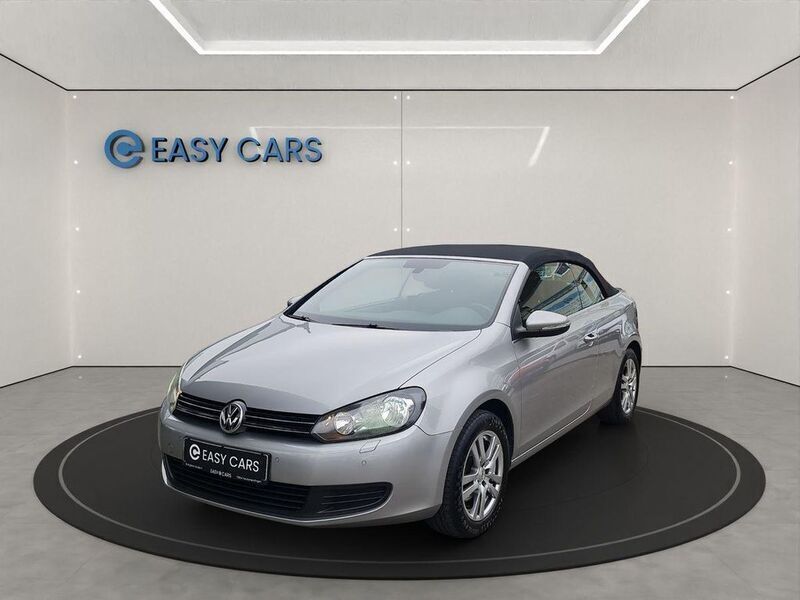 Silber Gebraucht 2012 VW Golf Cabriolet Cabrio | 6.880 € (Guter Preis) - Bild 1/4