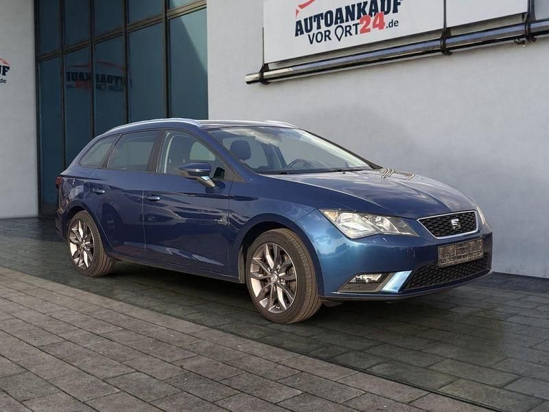 Blau Gebraucht 2015 Seat Leon ST Style Kombi | 8.680 € (Fairer Preis) - Bild 1/4