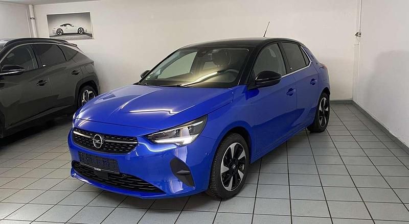 Gebraucht Opel Corsa-e Elegance 100 kW (136 PS) 2022 Perl blau/voltaik blau Kleinwagen