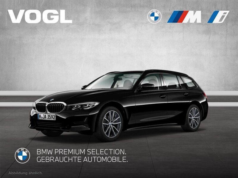 Schwarz ii Gebraucht 2022 BMW 320 Sport Line Kombi | 24.990 € (Superpreis) - Bild 1/4