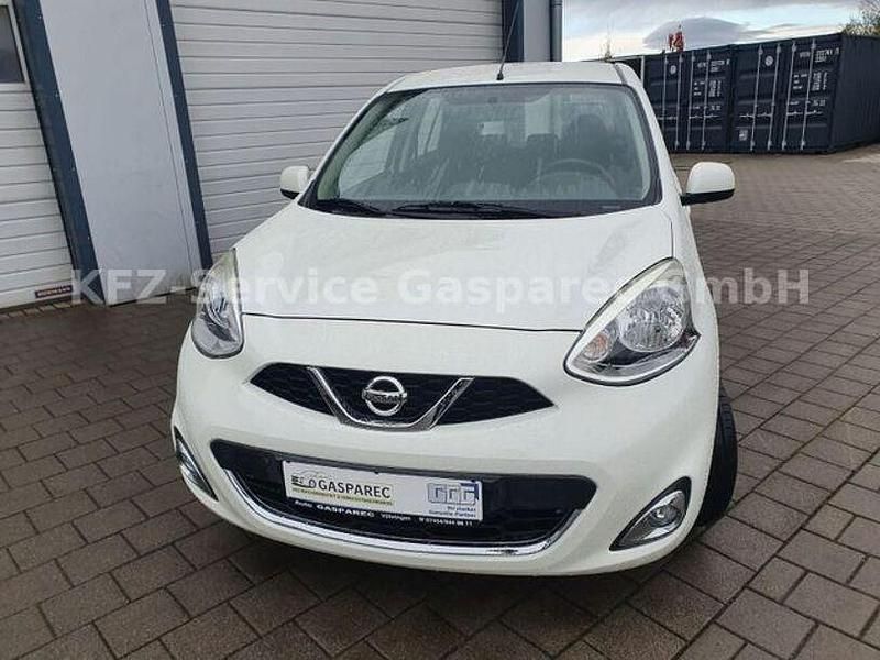 Gebraucht Nissan Micra Acenta 80 PS (58 kW) 2016 Weiß Kleinwagen
