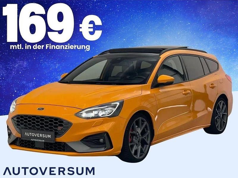 Tropicalorange metallic Gebraucht 2019 Ford Focus ST Kombi | 20.445 € (Fairer Preis) - Bild 1/3
