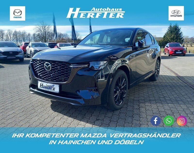 Schwarz Neu 2025 Mazda CX-60 Homura-Line SUV | 54.980 € (Fairer Preis) - Bild 1/4