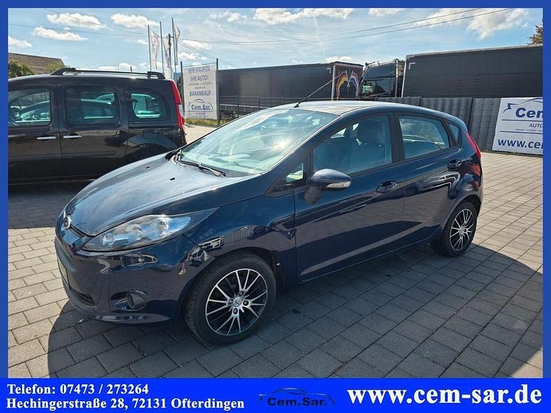 Blau Gebraucht 2009 Ford Fiesta Kleinwagen | 3.950 € (Etwas zu teuer) - Bild 1/4