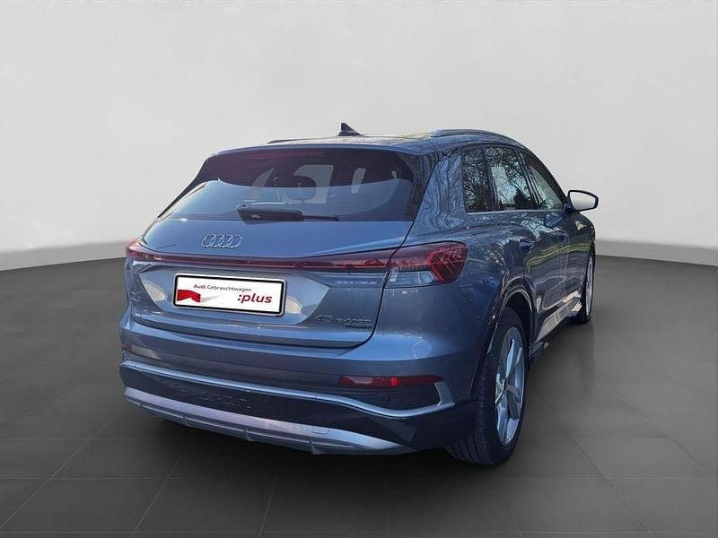 Gebraucht Audi Q4 e-tron S-Line 194 kW (265 PS) 2023 Blau SUV