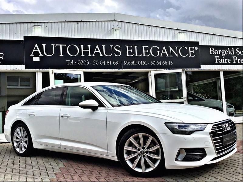 Ibisweiss Gebraucht 2018 Audi A6 Sport Limousine | 27.990 € (Fairer Preis) - Bild 1/4