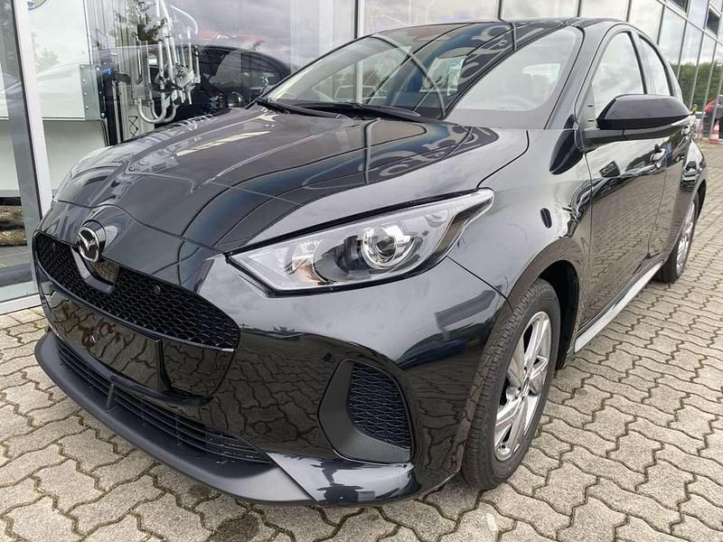 Schwarz metallic Neu 2025 Mazda 2 Exclusive-Line Kleinwagen | 25.980 € (Fairer Preis) - Bild 1/4