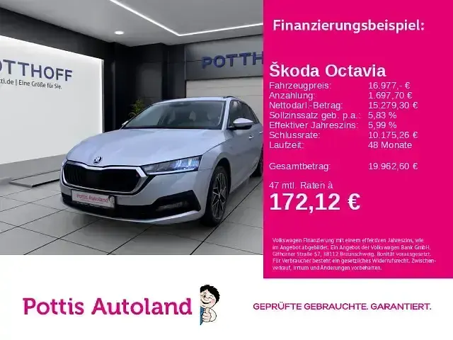 Gebraucht Skoda Octavia Clever 150 PS (110 kW) 2023 Kombi