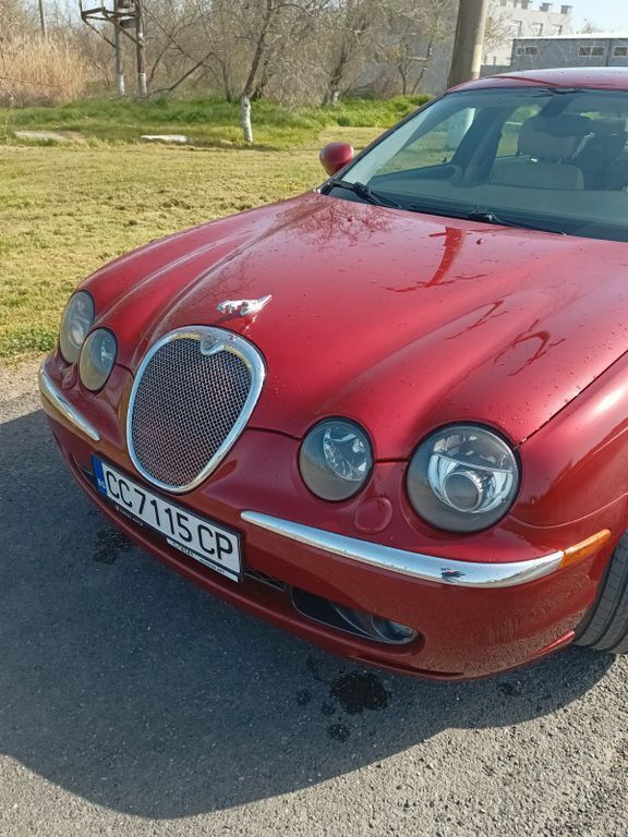 Rot Gebraucht 2003 Jaguar S-Type Supercharged Limousine | 17.000 € (Teuer) - Bild 1/4