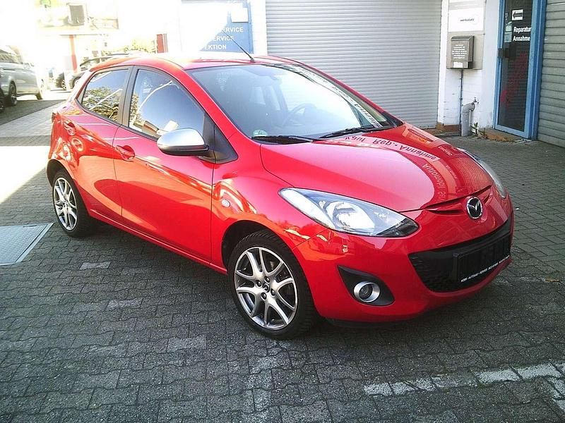 Kardinalrot Gebraucht 2014 Mazda 2 Sendo Kleinwagen | 7.950 € (Fairer Preis) - Bild 1/4