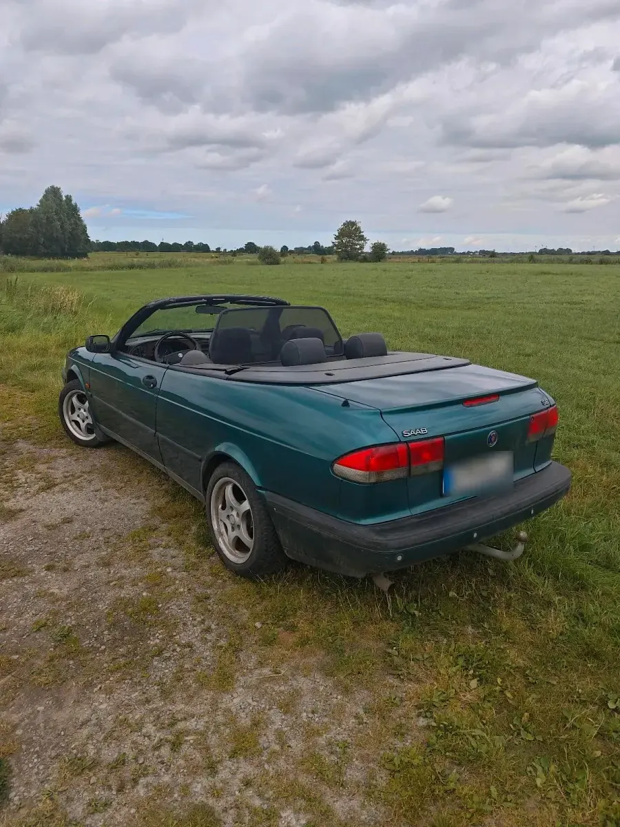 Gebraucht Saab 900 Cabriolet 150 PS (110 kW) 1995 Grün Cabrio