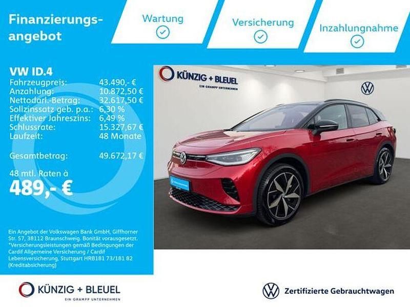 Rot Gebraucht 2024 VW ID.4 GTX SUV | 43.490 € (Fairer Preis) - Bild 1/4