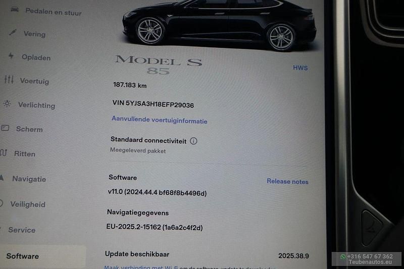 Gebraucht Tesla Model S Performance 309 kW (421 PS) 2014 Schwarz Kleinwagen