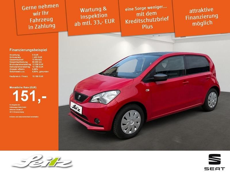 Gebraucht Seat Mii Chic 60 PS (44 kW) 2018 Rot Kleinwagen