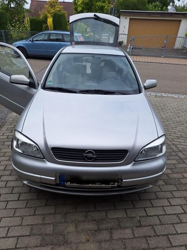 Silber Gebraucht 1999 Opel Astra Coupé | 800 € (Guter Preis) - Bild 1/4