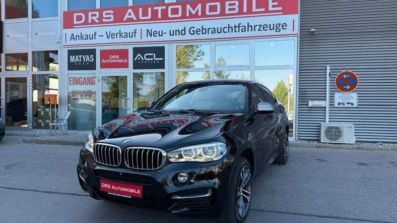 Black sapphire metallic Gebraucht 2015 BMW X6 M SUV | 23.900 € (Etwas zu teuer) - Bild 1/4
