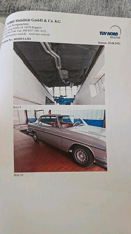 Gebraucht Mercedes W114 1970 Silber Coupé